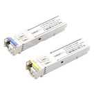Transceptor Óptico SFP Bidireccional / Monomodo 1310 & 1550 nm / 1.25 Gbps / 1000BASE-BX / LC/UPC Simplex / DDM / Alcance 20 km (65,616 ft) / 2 Piezas