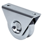 (325V-80) Rueda de 8 cm / Con Capacidad Para Puertas de Hasta 200 Kg / Para Montaje en Superficie / Canal Tipo \"V\"