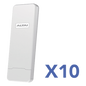 Kit WiFi para Comunidades (10 AP) / Solución WISP Lista para Despliegue / Cobertura hasta 800 m / Administración en Nube Gratuita
