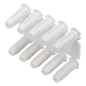 Taquete blanco 3/16\" para tornillo 8mm x 3/4\" (100pzs) (1101-01100)