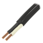 Cable Eléctrico de Uso Rudo 2 Hilos Calibre 14 AWG, Hasta 600 V. Rollo de 100 m.