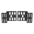 Kit de Soportes para PDU Vertical / Racks 4 Postes / Acero Resistente / Altura 152 mm (6 in) / Profundidad 216 mm (8.5 in) / Color Negro / RoHS