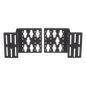 Kit de Soportes para PDU Vertical / Racks 4 Postes / Acero Resistente / Altura 152 mm (6 in) / Profundidad 216 mm (8.5 in) / Color Negro / RoHS