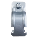 Abrazadera Unicanal / Conduit Cédula 40 / 38 mm (1 1/2') / Acero Calibre 14 / Industrial