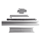 Extensión de Riel Tipo C / 1 m (3.3 ft) / Capacidad 100 kg / Acero Estructural / Sistema AccessRailC3