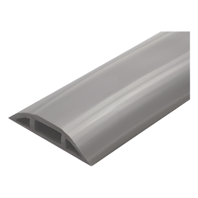 Canaleta flexible color gris de PVC auto extinguible tramo de 2.5m (9300-01253)