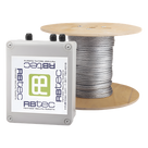 Kit de Cable Sensor Perimetral IRONCLAD para Cercas Ciclónicas / 152 METROS / 1 ZONA / Sin Falsas Alarmas por Viento / TODO Incluido