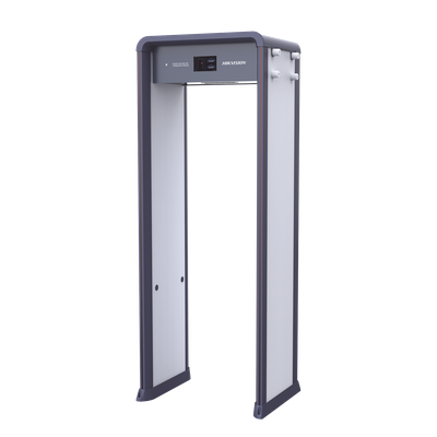 Arco Detector de Metales de 33 Zonas con Pantalla LCD de 7\" / Conteo de personas y Alarmas / Ajuste de Sensibilidad e Interferencias
