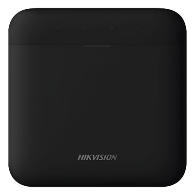 (AX PRO) Panel de Alarma Inalámbrico de Hikvision / Color Negro / Soporta 48 Zonas / Wi-Fi y Ethernet / Incluye Batería de respaldo / Compatible con los Accesorios AX PRO