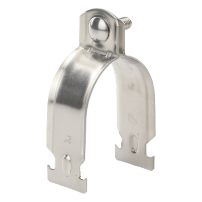 Abrazadera Strut / Acero Inoxidable 304 / 2\" (50.8 mm) / Tubo 60 mm / Incluye Tornillo M8 / ISO 9001:2015