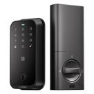 Cerradura Inteligente con Huella Digital / WiFi Integrado / Compatible Apple HomeKit / Teclado Táctil / Alimentación Dual 8 Baterías AA / IP54