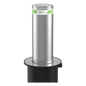 Bolardo Automático de Seguridad / Hidráulico / 219 mm Diámetro / Elevación 600 mm (23.6 in) / 4 Segundos Operación / IP68 / Control Remoto 100 m (328 ft) / LED Integrado