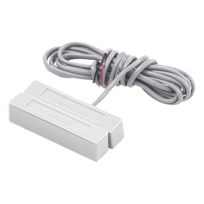Contacto magnético de montaje en superficie compatible con paneles de la línea V-Plex, color gris