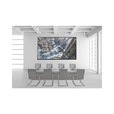 Kit Videowall 3X2 / Incluye 6 Pantallas de 55\" / Decoder / Base de Pared / Accesorios de Instalación