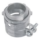 Conector Recto para Tubo Flexible / 2\" (51 mm) / Diámetro 67 mm / Acabado Bruñido Brillante / NEMA FB-1 / UL 514B
