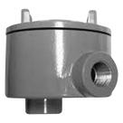 Caja a Prueba de Explosión / Tapa Tipo GRB / 3/4\" (19 mm) / Aluminio Libre de Cobre / IK09 / NPT 1/2\" a 2\" / IP66