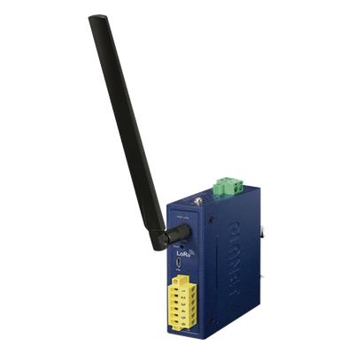 (LoRa)  Controlador de Nodo Industrial IP30 (Modbus RS232, RS485)