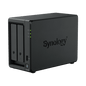 NAS Synology DiskStation DS725+ | 2 Bahías | Expandible hasta 7 Unidades | 2 Ranuras M.2 NVMe | Puerto 2.5GbE | Rendimiento 276 MB/s Lectura y 224 MB/s Escritura | Compatible con Unidad de Expansió