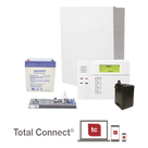 Panel de alarma híbrido / Hasta 48 zonas (40 inalámbricas) / 3 particiones / 48 usuarios / Kit con teclado, batería y transformador