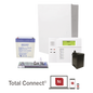 Kit de panel de alarma híbrido con teclado, batería y transformador incluidos, hasta 48 zonas y 3 particiones