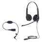 KIT, Diadema con cancelación de ruido, con accesorio para conexiones 3.5mm Incluye modelos BIZ-1500-DUO-QD y MOBILE-QD-35MM-Sï»¿