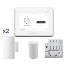 Panel de alarma inteligente / pantalla táctil de 7 pulgadas / comunicador dual Wi-Fi y LTE / hasta 127 zonas inalámbricas / multimarca con PROTAKEOVER
