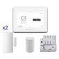 Panel de alarma inteligente / pantalla táctil de 7 pulgadas / comunicador dual Wi-Fi y LTE / hasta 127 zonas inalámbricas / multimarca con PROTAKEOVER