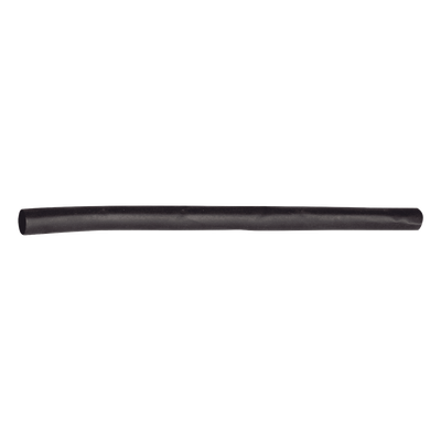 Tubo Termoencogible (Termofit) Negro de 1.2 m, 1/8\" de Diámetro, Reduce de 2:1, Poliolefina.