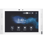 MONITOR COLOR BLANCO DE 10\" IPS LCD / CERTIFICADO POR GOOGLE PLAY STORE / ANDROID 12 OS / WI-FI 6 / POE /  SIP / ENTRADAS DE ALARMA / ADMINISTRACIÓN 100 EN LA NUBE