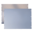 Tapa Ciega para Rack 19\" / Aluminio 5052-H32 / 3U / Diseño Plano / Orificios EIA Estándar / 0.90 kg