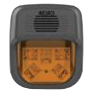 Sirena Estrobo / 15-110 cd Ajustable / 16-33 VDC / 5.5x4.7x2 in