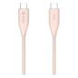 Cable de Carga USB-C a C / 1.5 Metros (4.92 Pies) / Tecnología GaN (Nitruro de Galio) / Fast-Charging / Potencia 60W / Velocidad Transferencia 480 Mbps / Material Silicona No Tóxica / Conector Alum