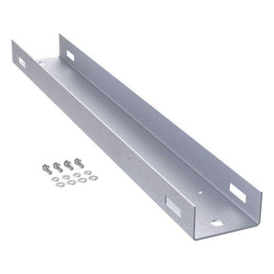 Montaje de Poste Para Gabinetes OSP ComLine de 900 mm de alto (18 UR), De Aluminio, Color Negro
