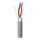 Cable para Alarma / 2x18 AWG / Blindado / Riser / 152 m (500 ft) / Gris
