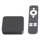 STB 4K Android con Google TV / Alto Rendimiento / Conexión Wi-Fi y por Cable / Control Remoto Bluetooth / Salida HDMI