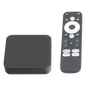 STB 4K Android con Google TV / Alto Rendimiento / Conexión Wi-Fi y por Cable / Control Remoto Bluetooth / Salida HDMI