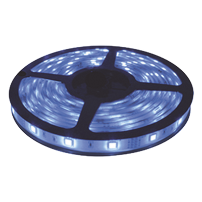 Tira Led de 5 m / Color Azul / Uso Interior / Potencia 22 W / 900 lm/ 12 V CD / IP 20.