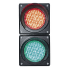Semáforo LED / 100 mm / Bicolor Rojo-Verde / 31 LEDs / IP65 / 110 VCA / 5 W