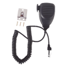 Micrófono para Radio Móvil / 6 Pines / Voltaje 1V a 10V / Base con Tornillos / Busca Rosca Integrada / -40°C a +70°C