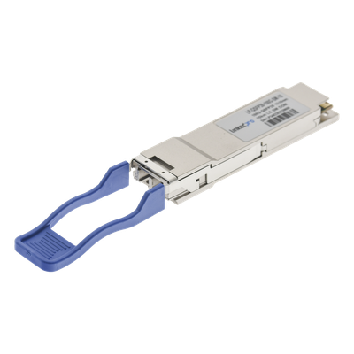 Transceptor Óptico QSFP28 (Mini-Gbic) / Monomodo 1310 nm / 100 Gbps / 100GBASE-LR4 / Conectores LC/UPC Dúplex / DDM / Hasta 10 km