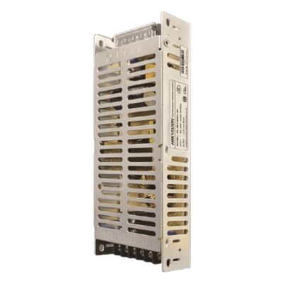 Caja con 40 Fuentes de Alimentación Hikvision 5V 40A 200W / Protección Cortocircuito y Sobrecarga / Eficiencia 87% / Rango Temperatura -40°C a 70°C / Convección Natural / Auto-Recuperación