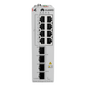 Switch Industrial eKit / 8 Puertos PoE+ Gigabit + 2 SFP + 2 SFP+ / Montaje en Riel DIN / Fuente Redundante 1+1 : 54 a 57 VCD / Libre de licenciamiento / Gestión gratuita desde la Nube / Presupuesto