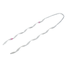 Remate Preformado para Fibra Óptica / Acero Galvanizado / Diámetro 7.5 - 8 mm / 24 Hilos / Longitud 460 mm (18.1 ft) / Ambientes Costeros