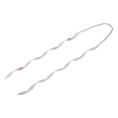 Remate Preformado de Acero Galvanizado para Fibra Mini-ADSS de 24 hilos, diámetros 7.5 - 8 mm