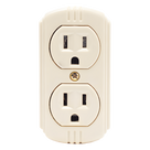 Contacto Dúplex / 127 Vca / 15 A / 3 Polos / NEMA 4-21-25 / Para Sobreponer / Servicio Exterior