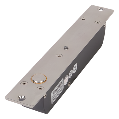 Cerradura de Perno 2000 kg de Sujeción / Cerrada en Caso de Falla (Fail Secure) /Temporizador y Sensor de Puerta