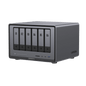 NAS UGREEN NASync DXP6800 Pro / Intel Core i5-1235U 10 Núcleos / 6 Bahías SATA + 2 M.2 NVMe / 2 Puertos Thunderbolt 4 / 2 Puertos 10GbE / 8K HDMI / PCIe 4.0 x4 / DDR5 Hasta 64GB / Compatibilidad Mu