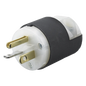 Clavija Entrada Recta/ 20 A 125 V/ 2 Polos 3 Hilos/ Nema 5-20 P/ Grado Industrial- Comercial.