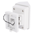 Montaje para Sensor PIR Exterior / Ajuste 90° / Cobertura Extendida 90° / Incluye Adaptador
