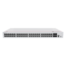 Switch PoE Administrable / 48 Puertos Gigabit / 4 Puertos 10GE SFP+ / PoE Perpetuo 380W / 176 Gbps / Capa 2